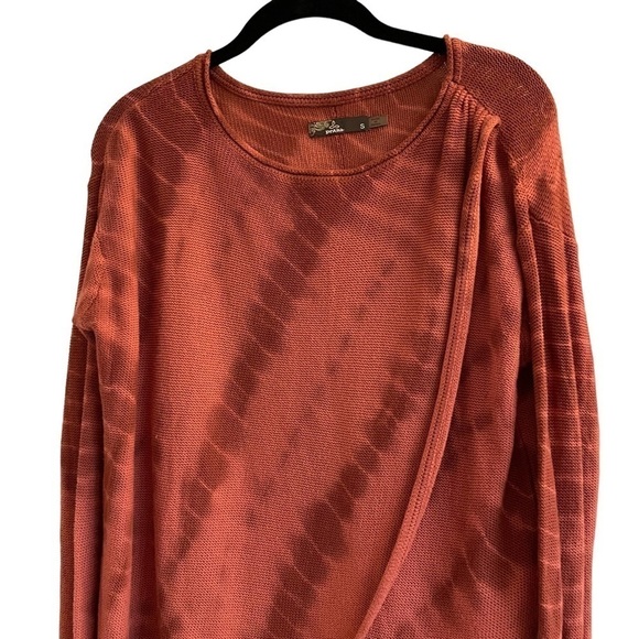 PrAna Orange Tie Dye Juliana Sweater, Size S - Picture 3 of 8